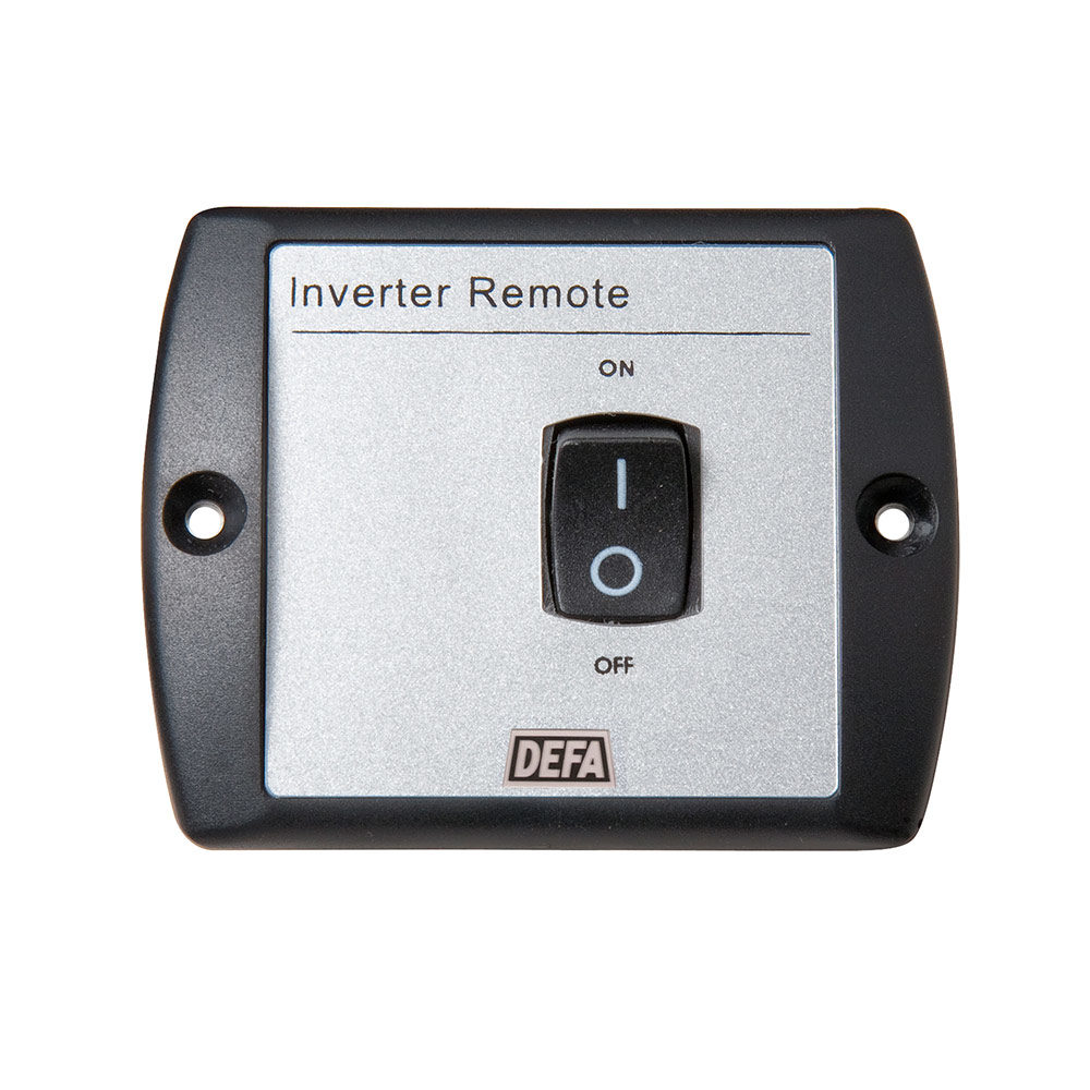Control panel with On/Off switch for DEFA Inverters (300-600W)
