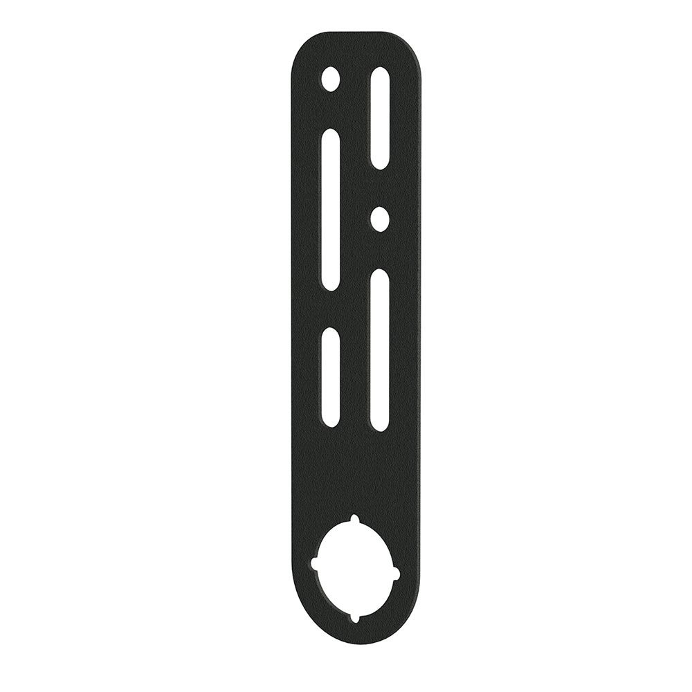 Mounting bracket for MiniPlug, black, white background