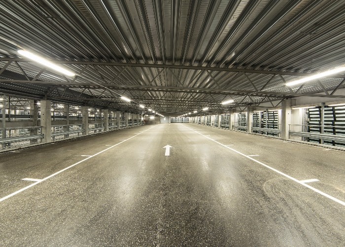 Parking facility in Helsingborg