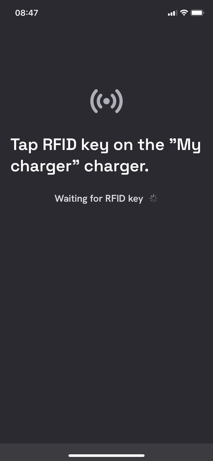 Scanna RFID Nyckel - Defa power app