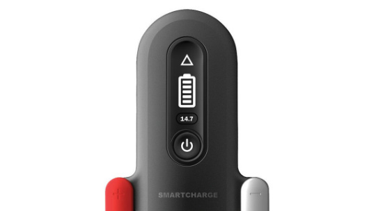 SmartCharge - display og knapp