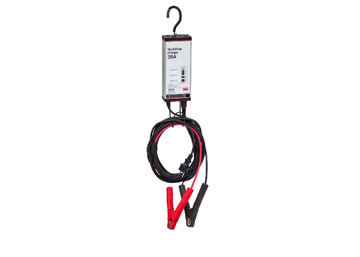 WorkshopCharger white 35A with cables