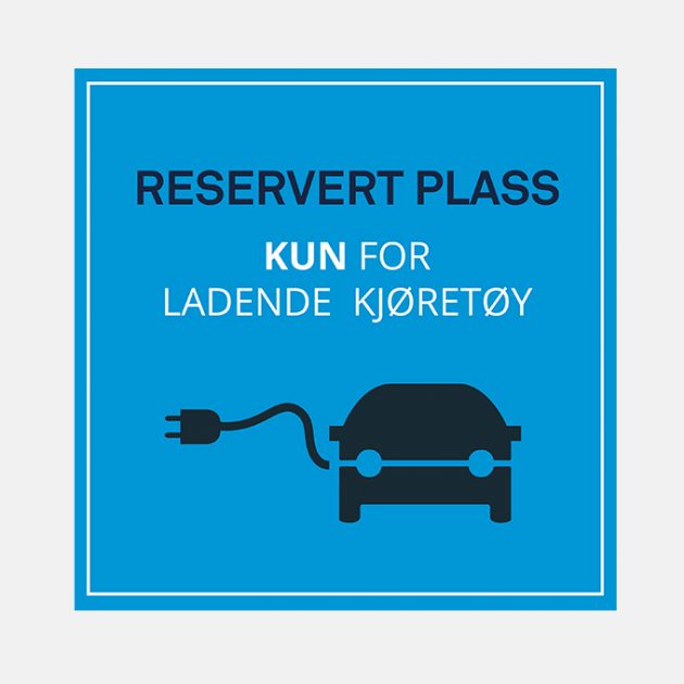 5131561-5131562-salto-reservert-ladeplass-skilt Parkering för billaddning