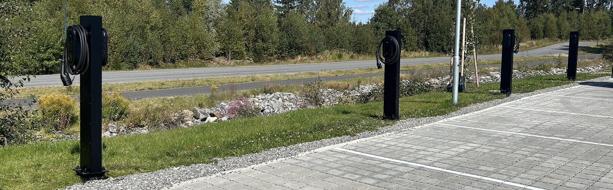 Pepperstadkollen med DEFA Power ladestasjoner