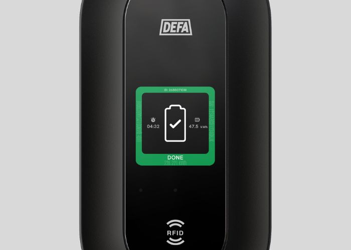 defa power ev charger with display