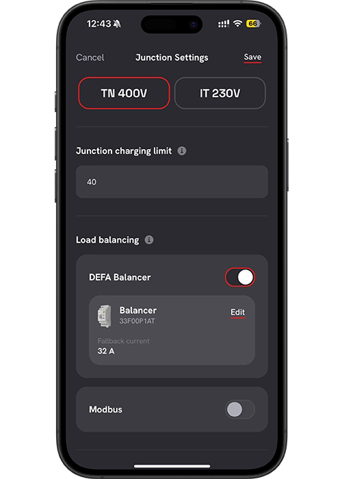 DEFA Balancer setup