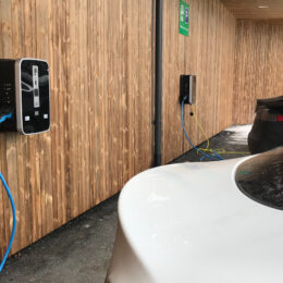 EV charging facility Hemsedal