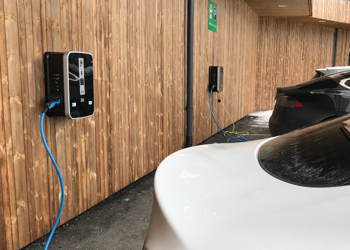 EV charging facility Hemsedal