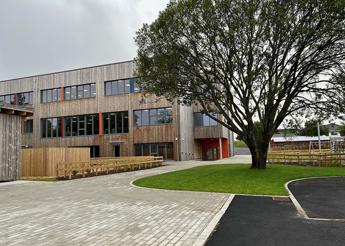 Sandved skole i Sandnes kommune. Human Centric Lighting.