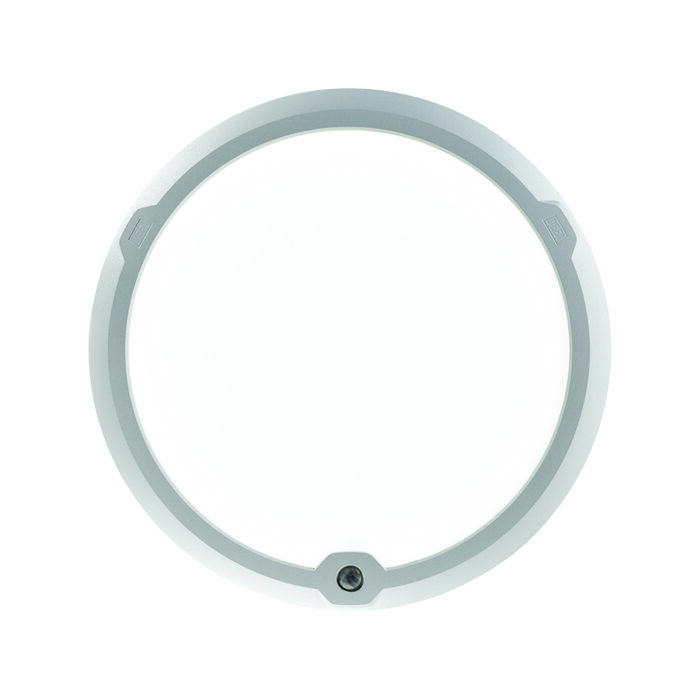 LedgeCircle D300 PIR, produktbild front, vit bakgrund