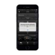 Skärmdump DEFA app - notifikation