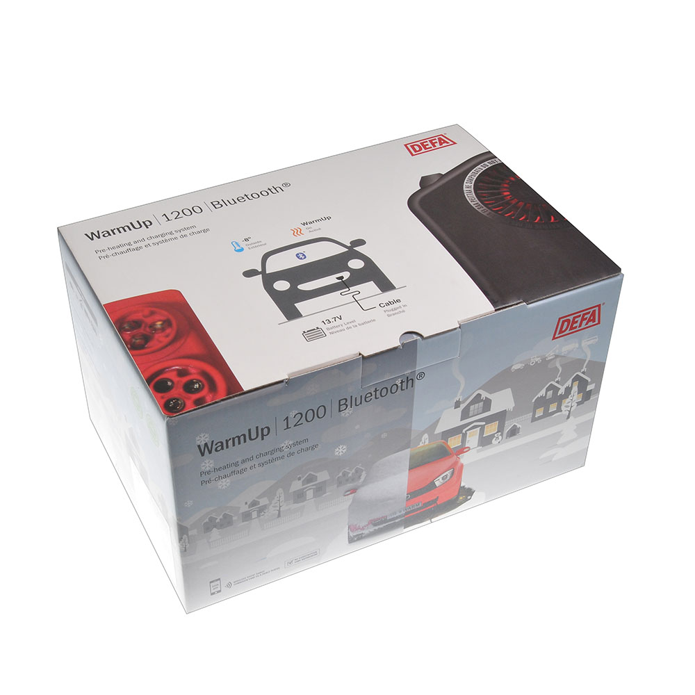 WarmUp 1200 Bluetooth assembly kit box